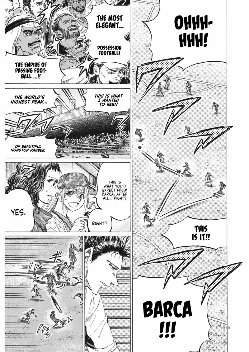 Ao Ashi Chapter 349 page 5