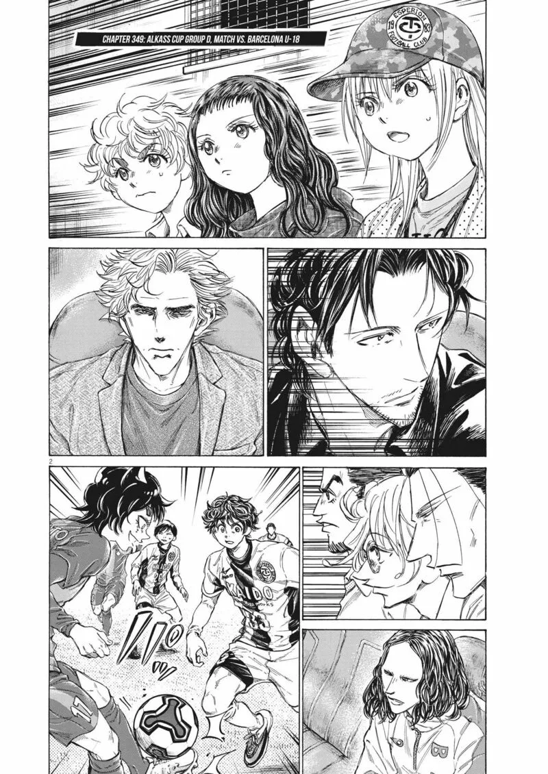 Ao Ashi Chapter 349 page 2