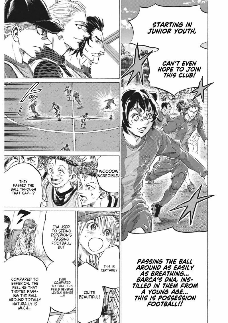 Ao Ashi Chapter 349 page 7