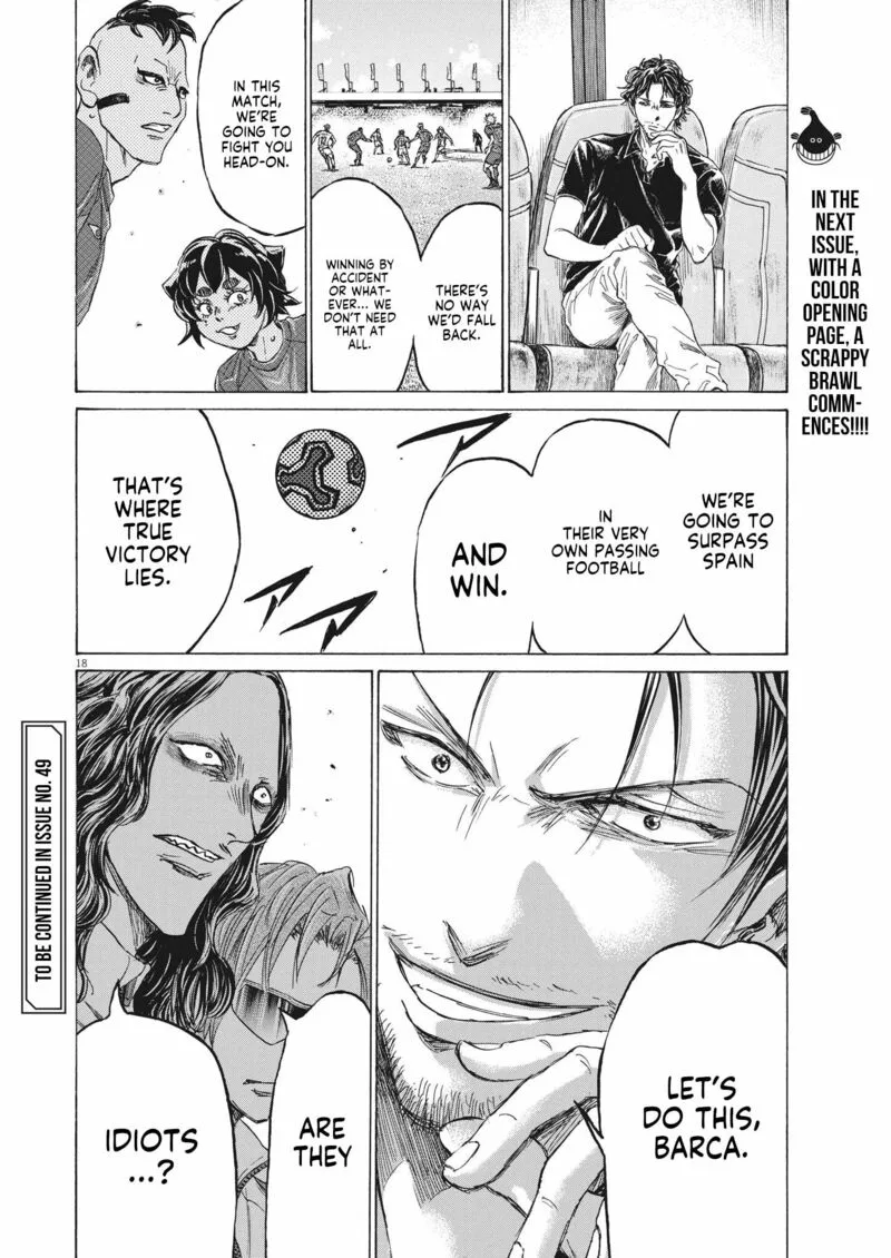 Ao Ashi Chapter 349 page 18