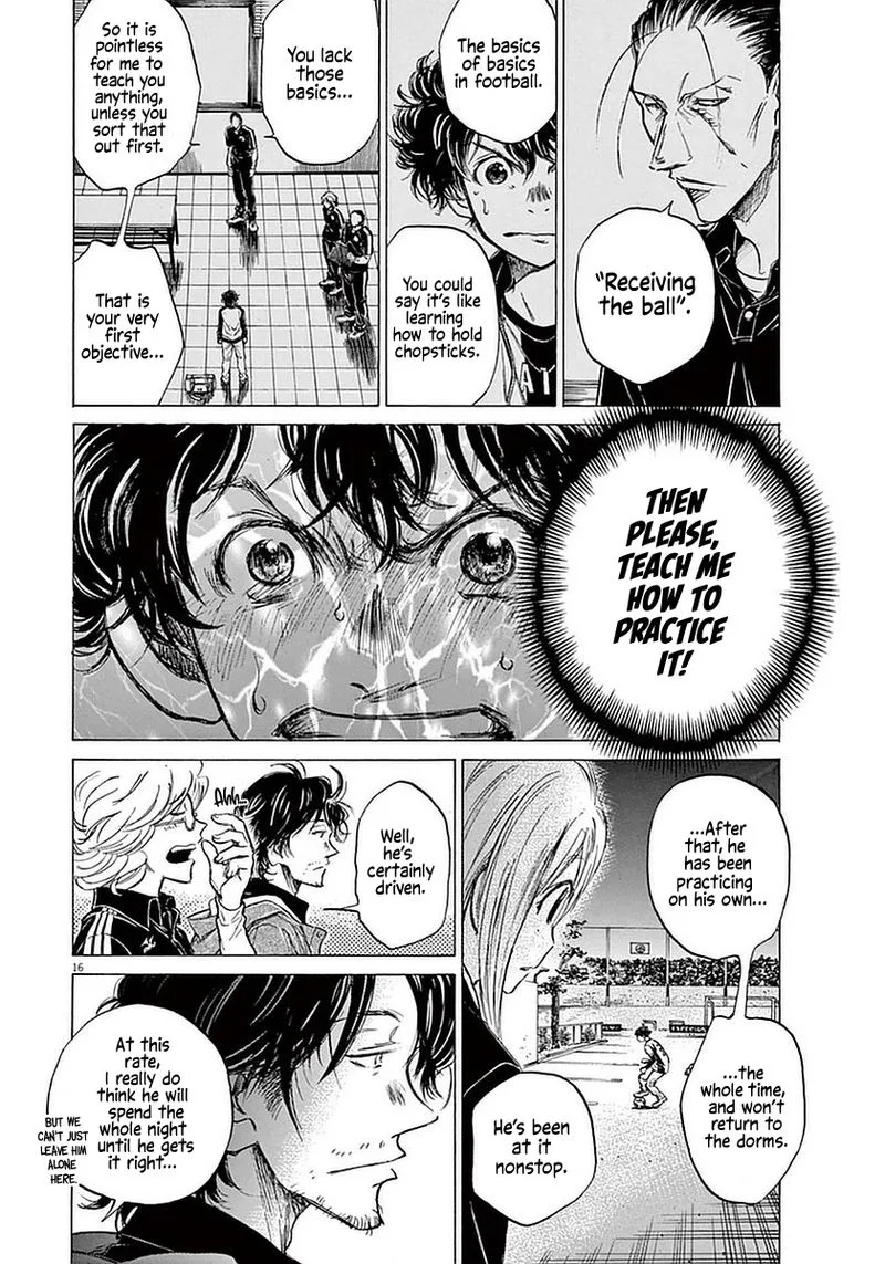 Ao Ashi Chapter 35 page 16