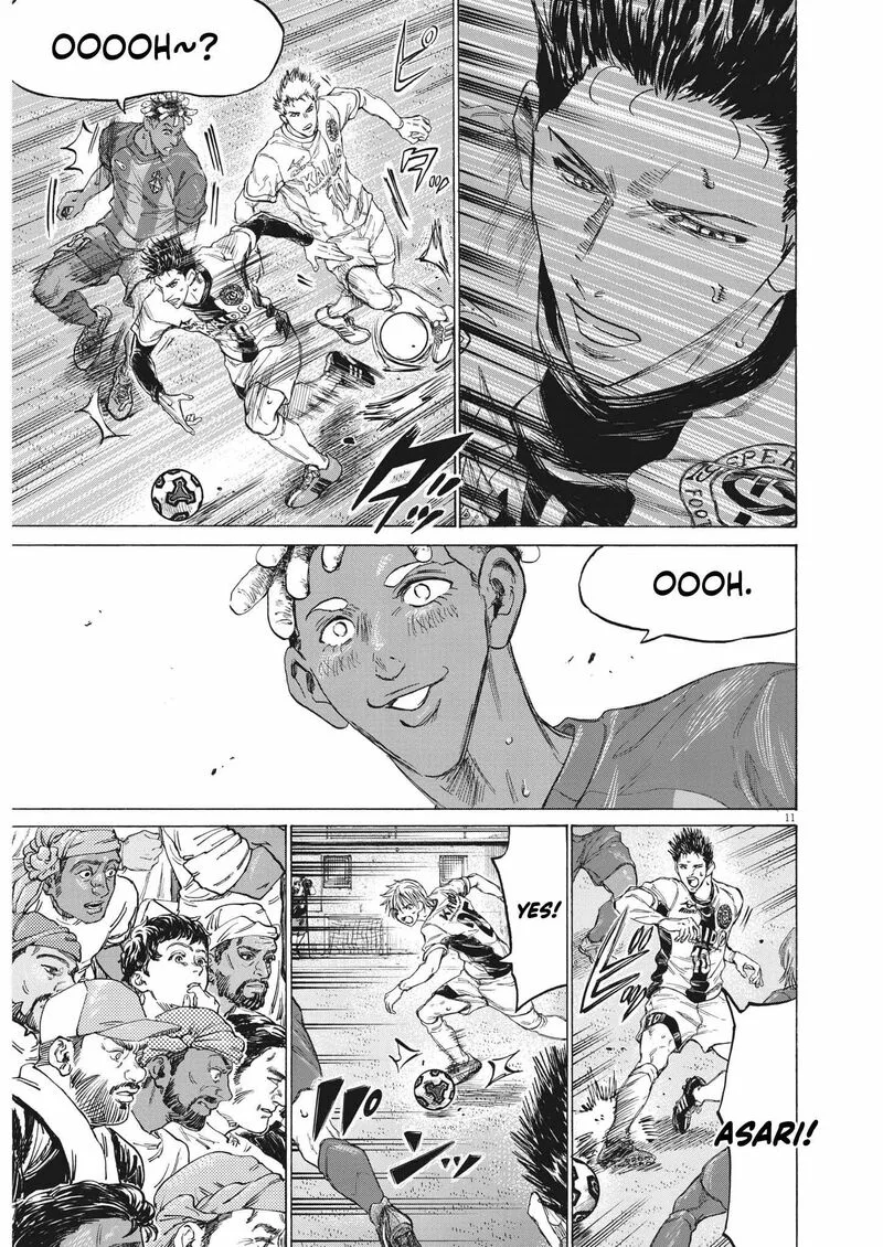 Ao Ashi Chapter 350 page 10
