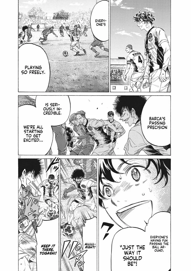 Ao Ashi Chapter 350 page 11