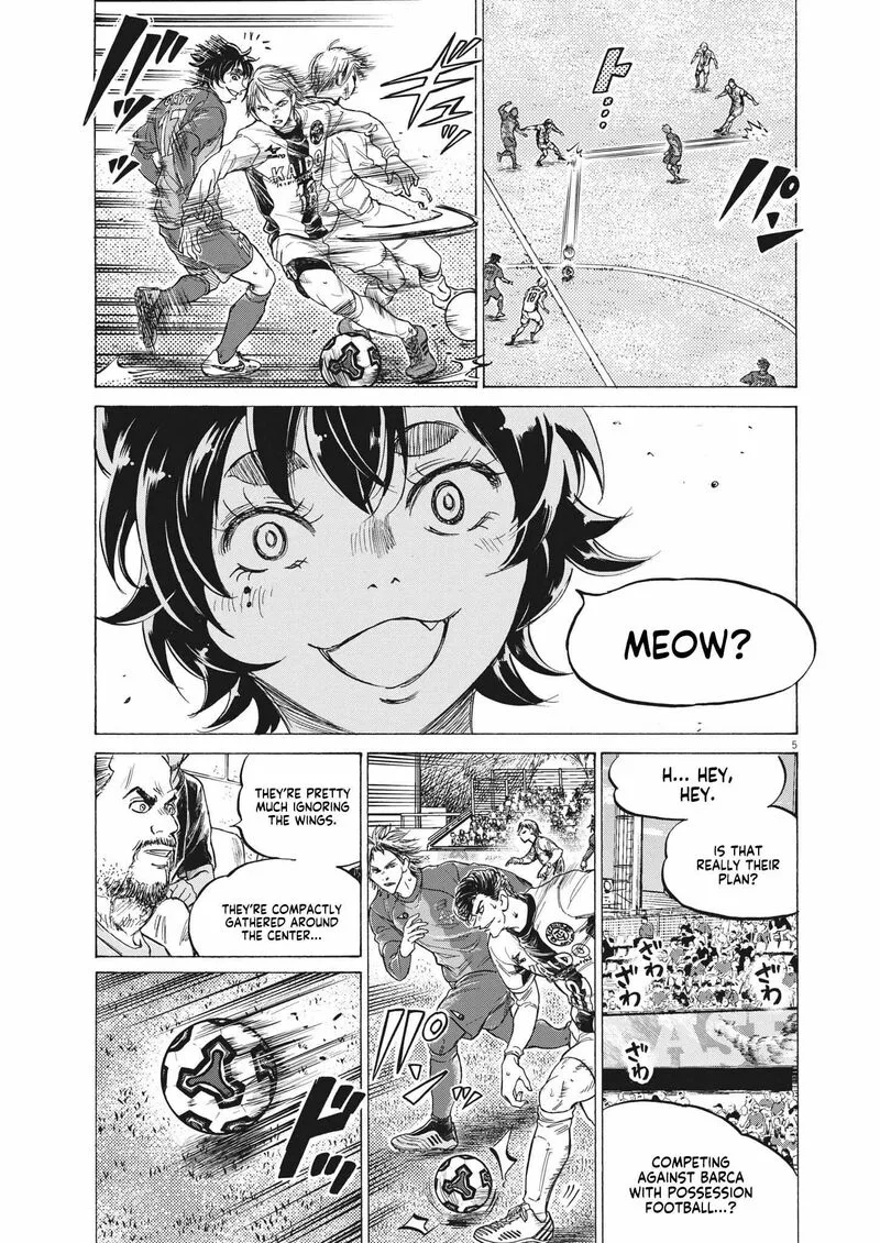 Ao Ashi Chapter 350 page 4