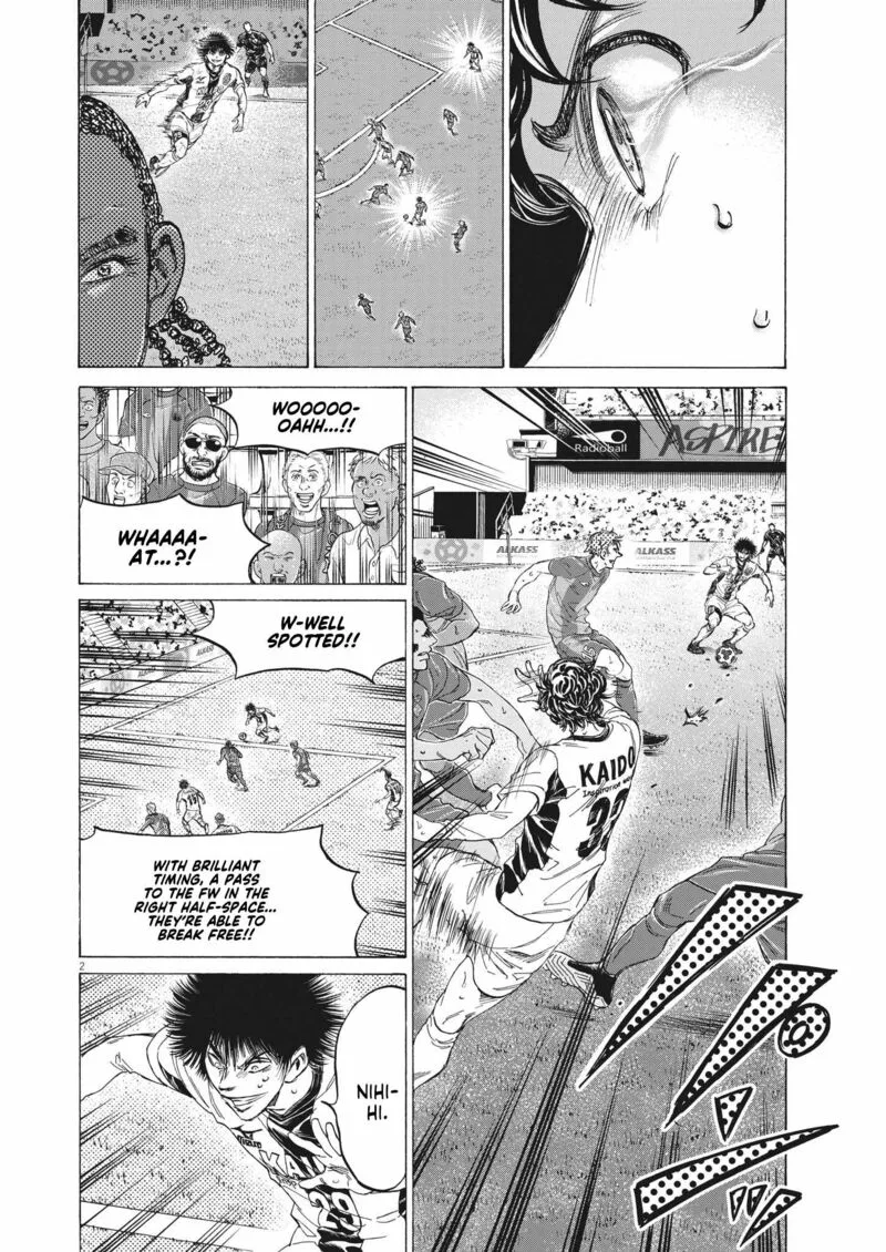Ao Ashi Chapter 351 page 2