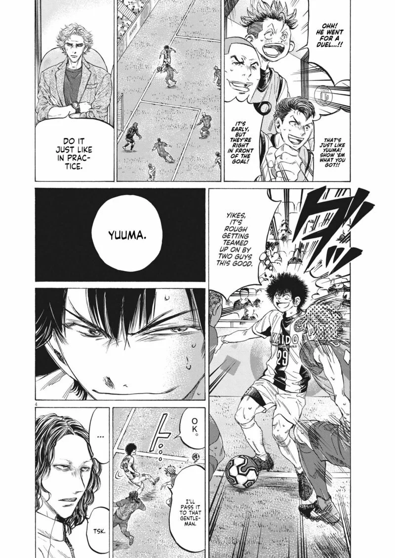 Ao Ashi Chapter 351 page 4