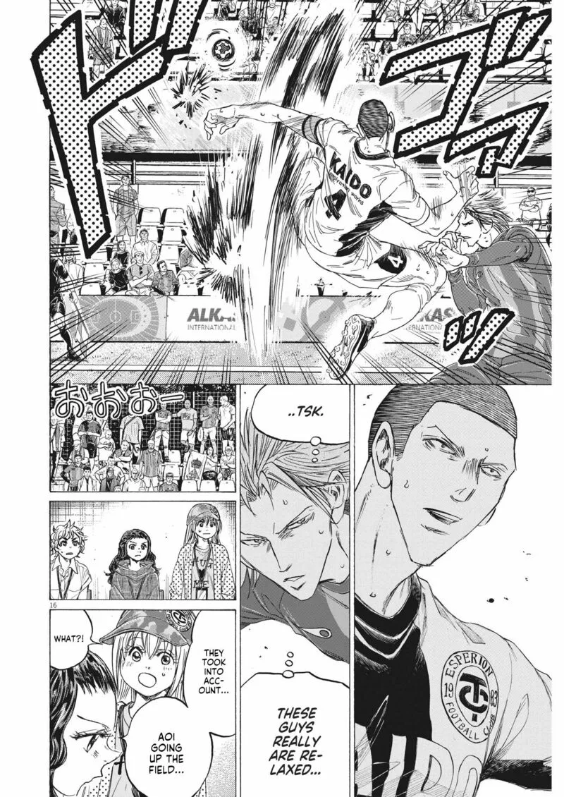 Ao Ashi Chapter 351 page 16