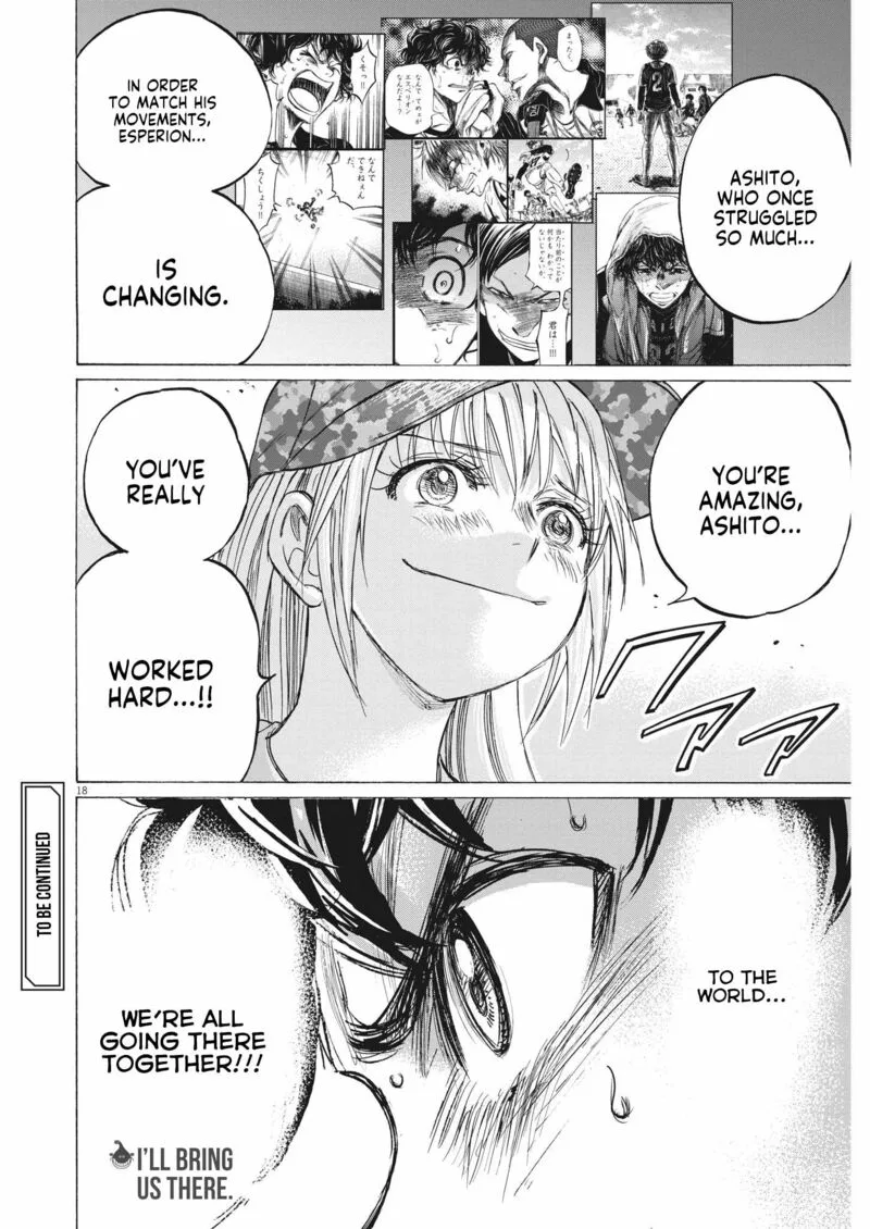 Ao Ashi Chapter 351 page 18