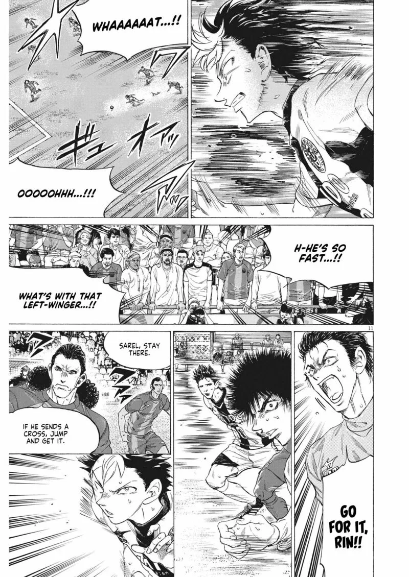Ao Ashi Chapter 352 page 11