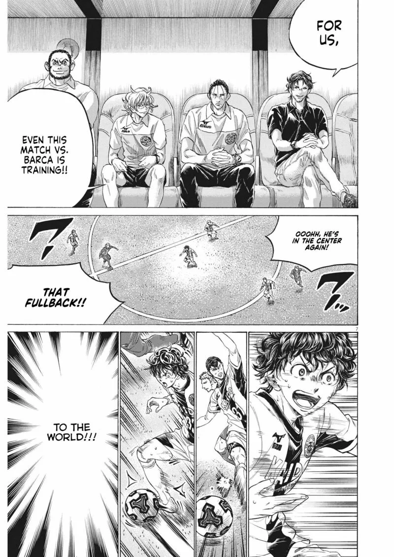 Ao Ashi Chapter 352 page 7