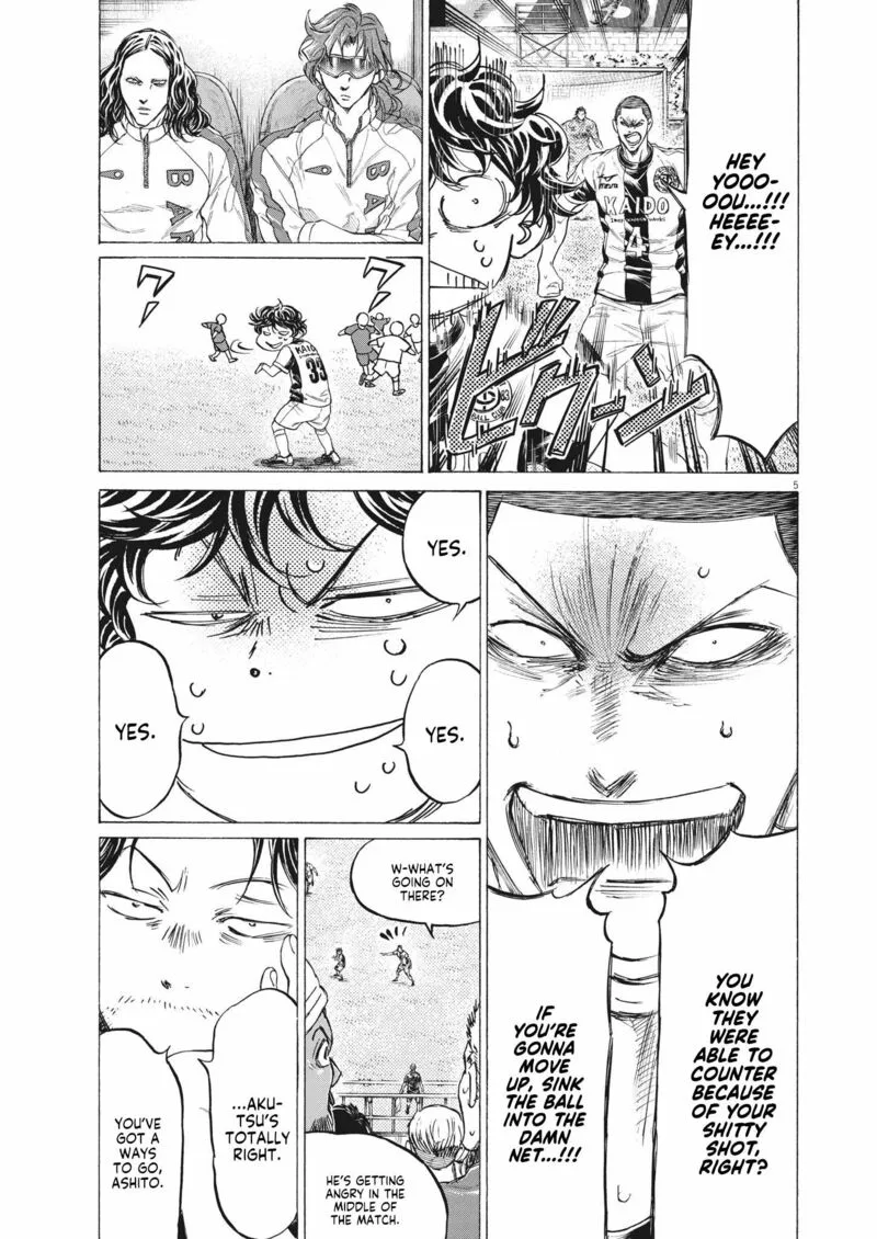 Ao Ashi Chapter 352 page 5