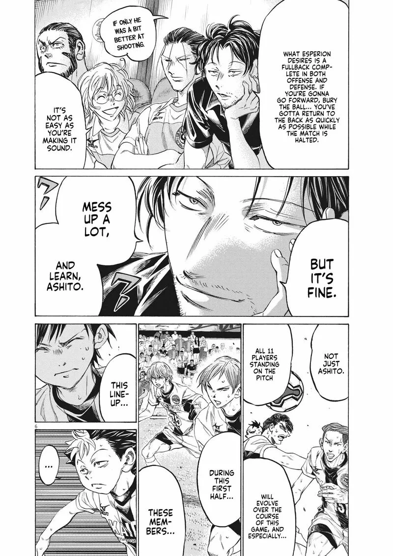 Ao Ashi Chapter 352 page 6