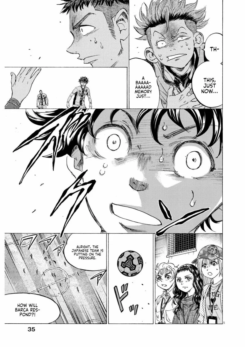 Ao Ashi Chapter 353 page 5