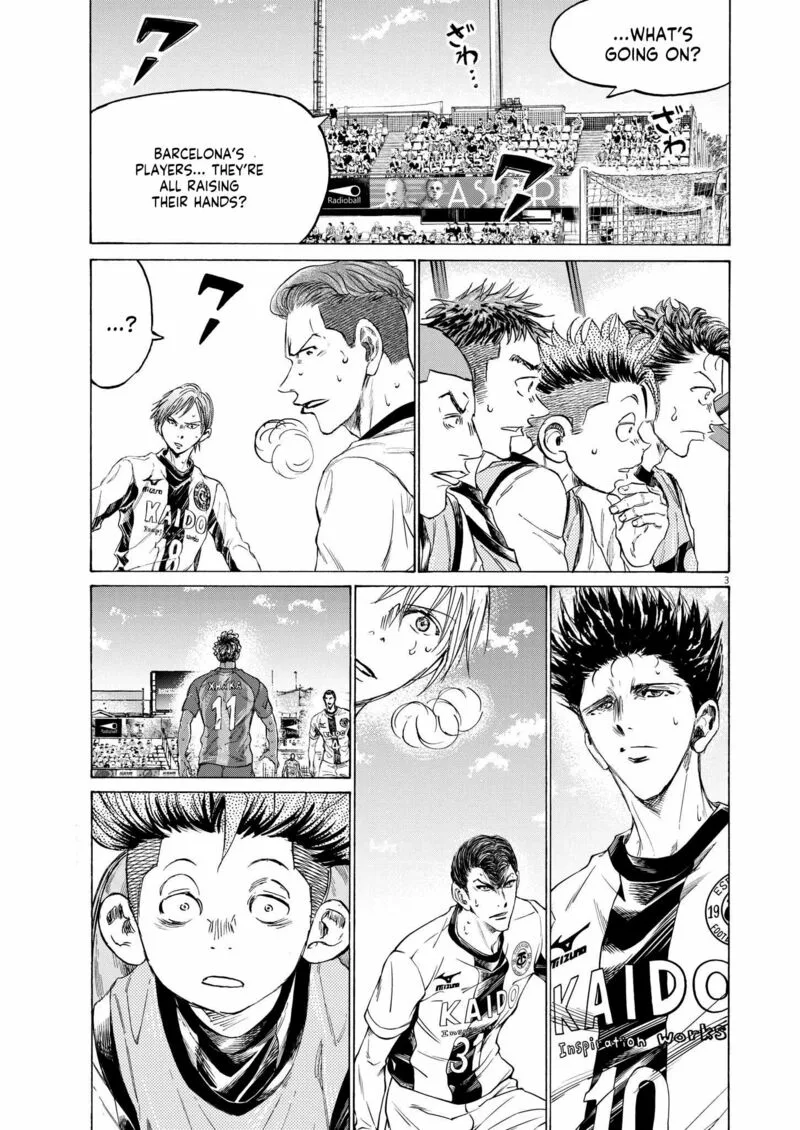 Ao Ashi Chapter 353 page 3