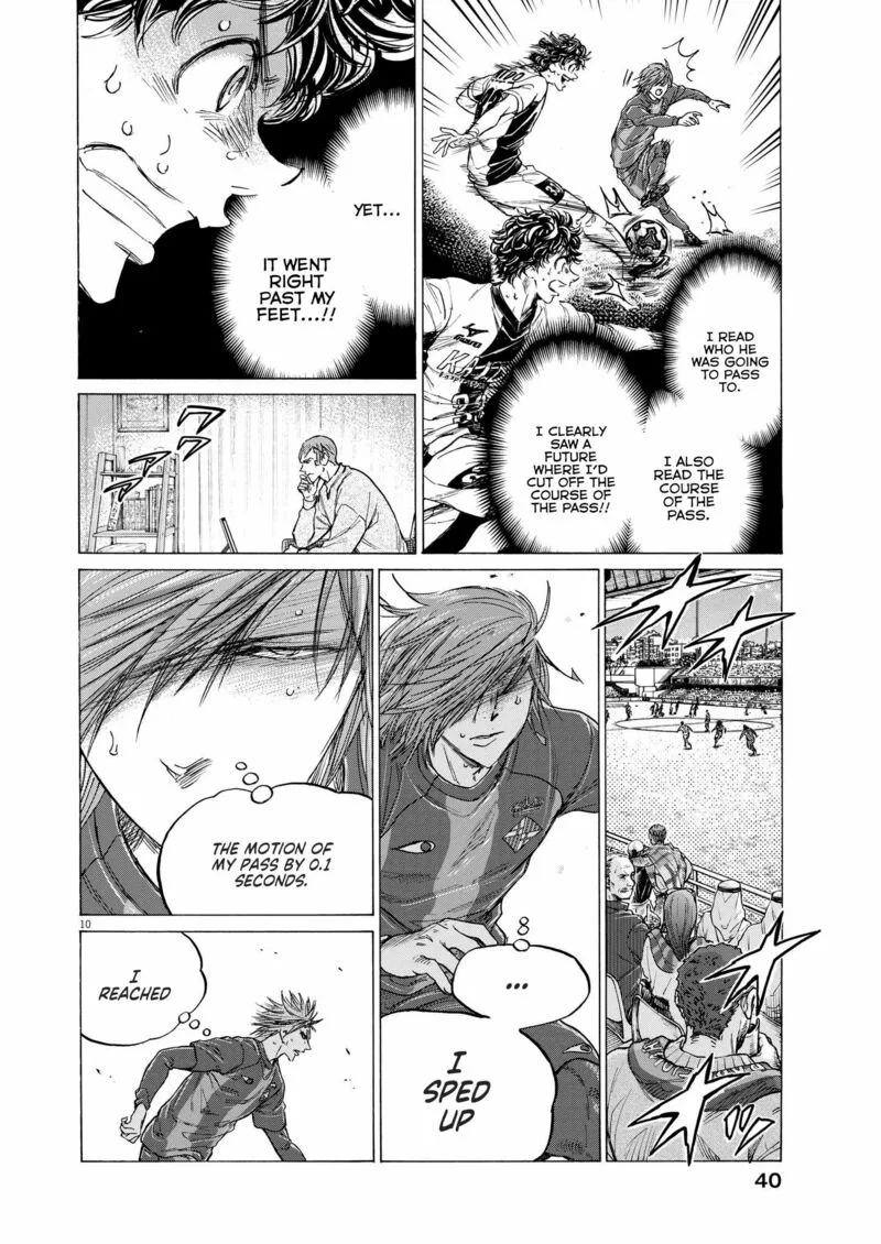 Ao Ashi Chapter 353 page 10