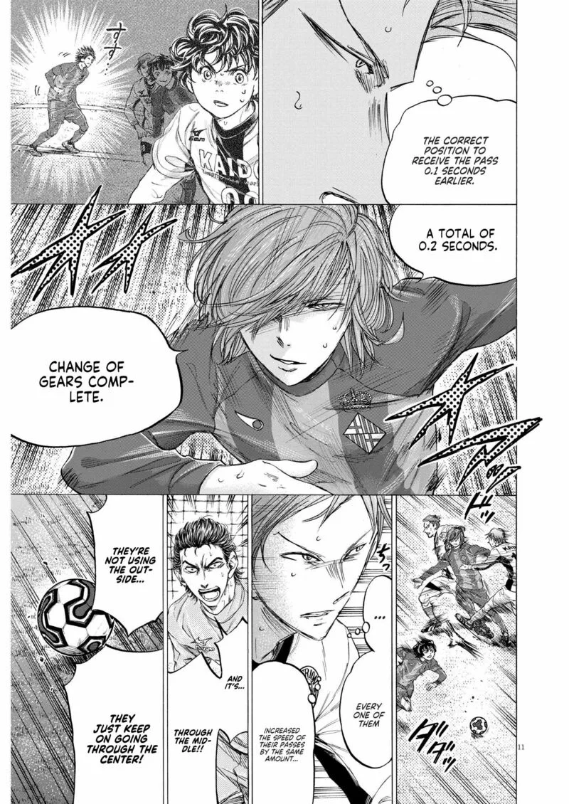 Ao Ashi Chapter 353 page 11