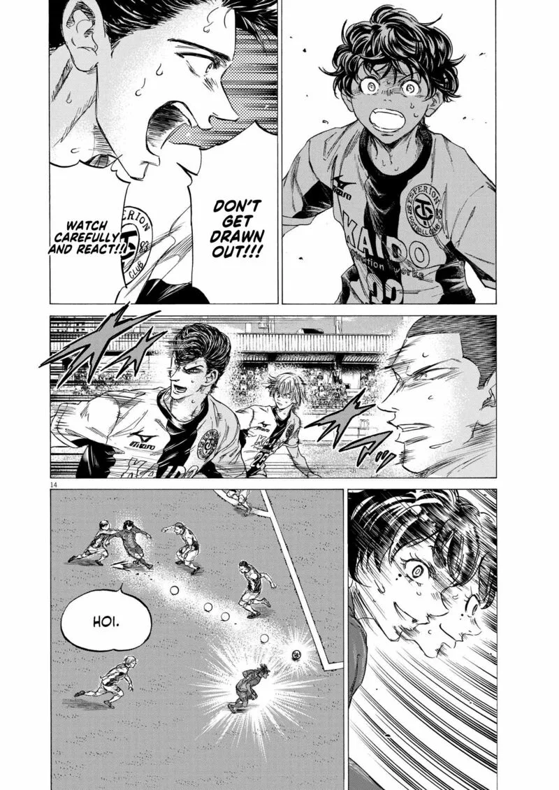 Ao Ashi Chapter 353 page 13