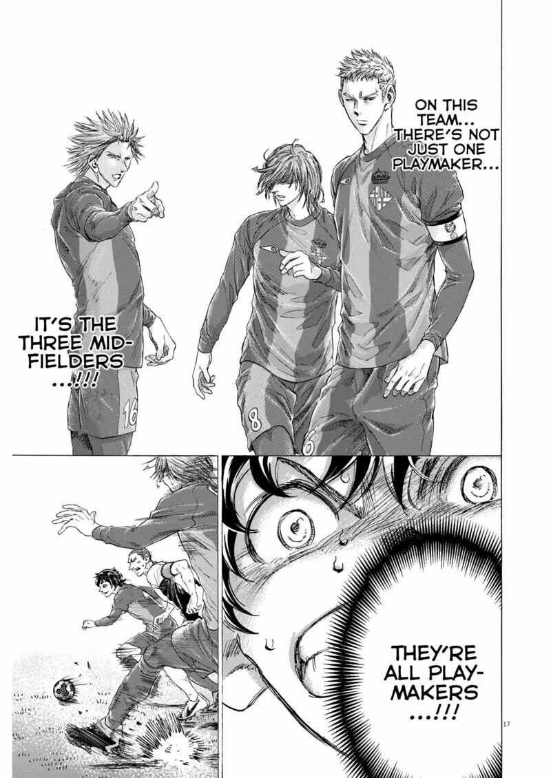 Ao Ashi Chapter 354 page 17