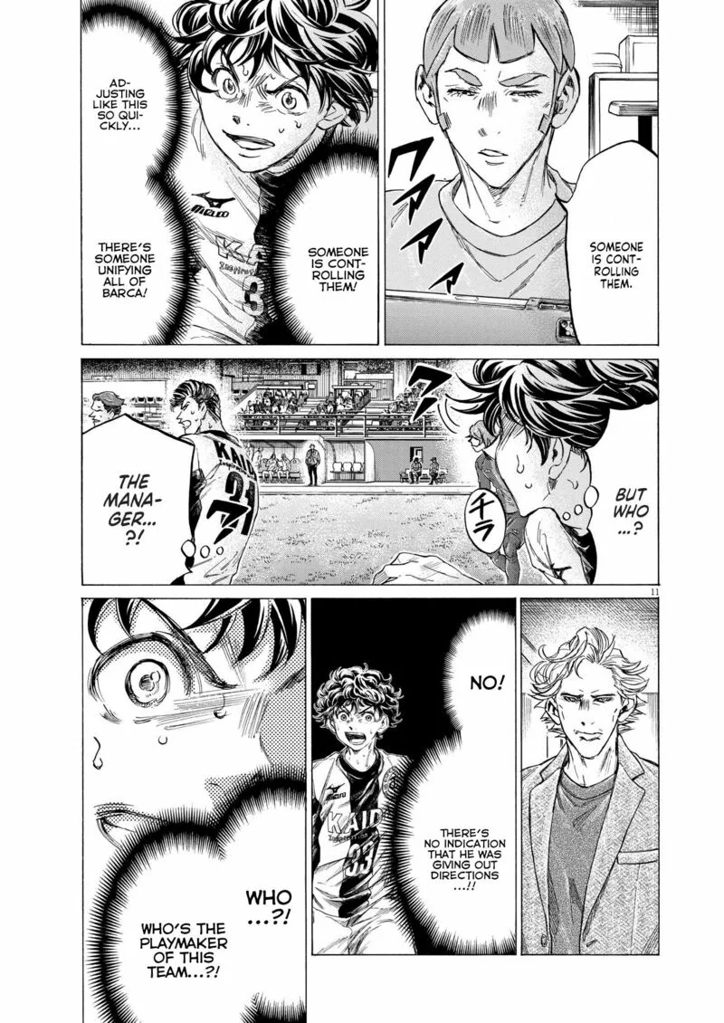 Ao Ashi Chapter 354 page 11