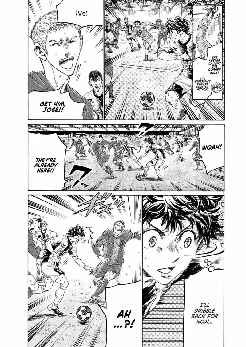 Ao Ashi Chapter 354 page 7