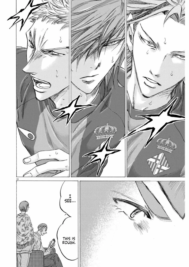 Ao Ashi Chapter 354 page 16