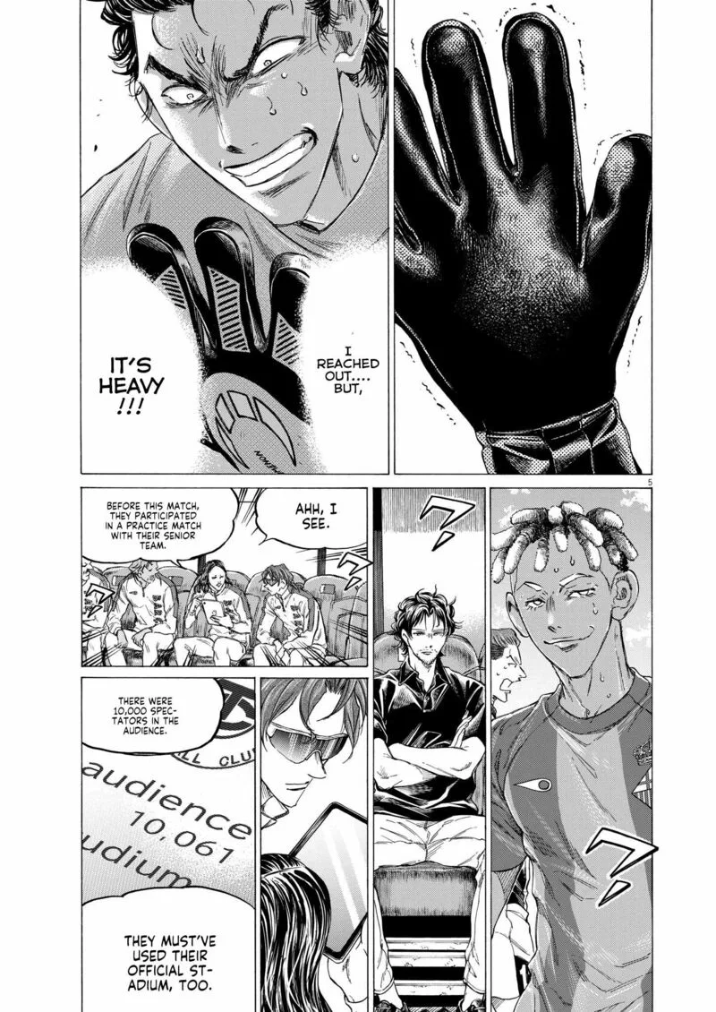 Ao Ashi Chapter 354 page 5