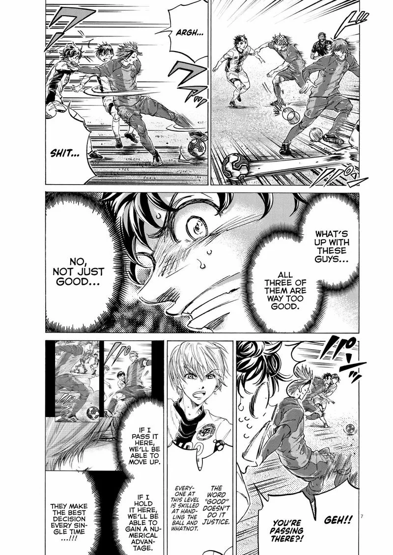 Ao Ashi Chapter 355 page 7