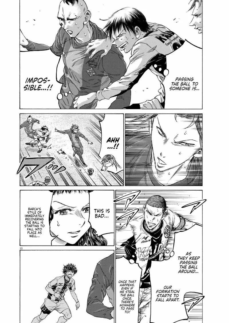 Ao Ashi Chapter 355 page 10