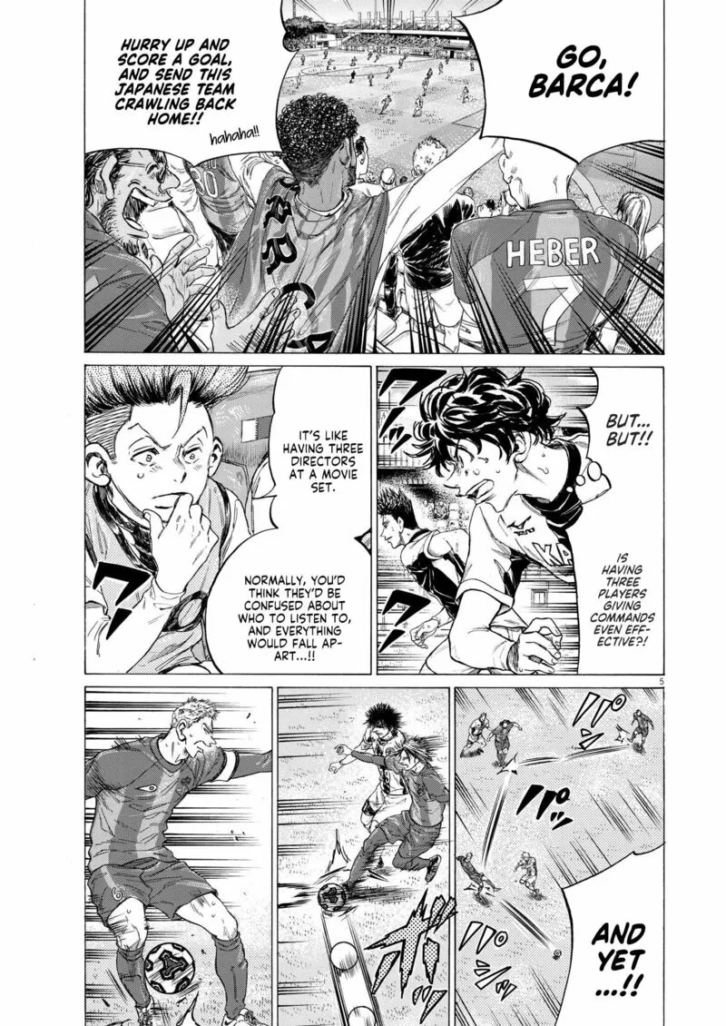 Ao Ashi Chapter 355 page 5