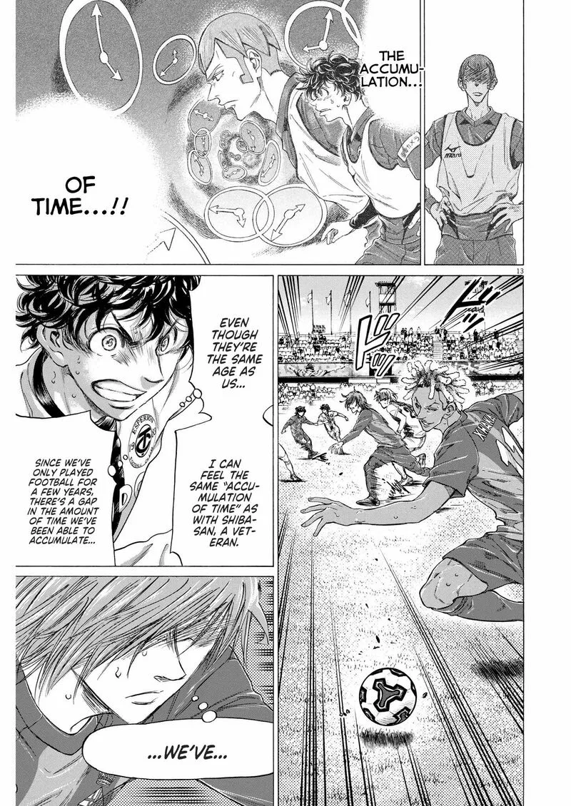 Ao Ashi Chapter 355 page 13