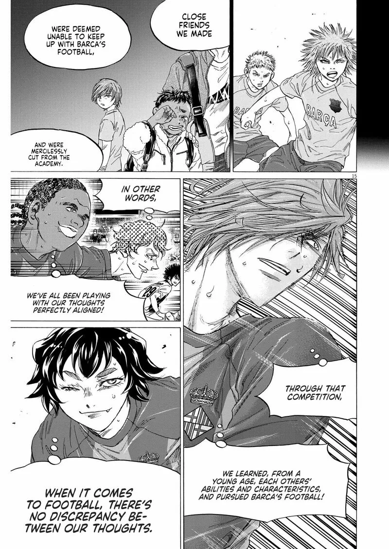 Ao Ashi Chapter 355 page 15