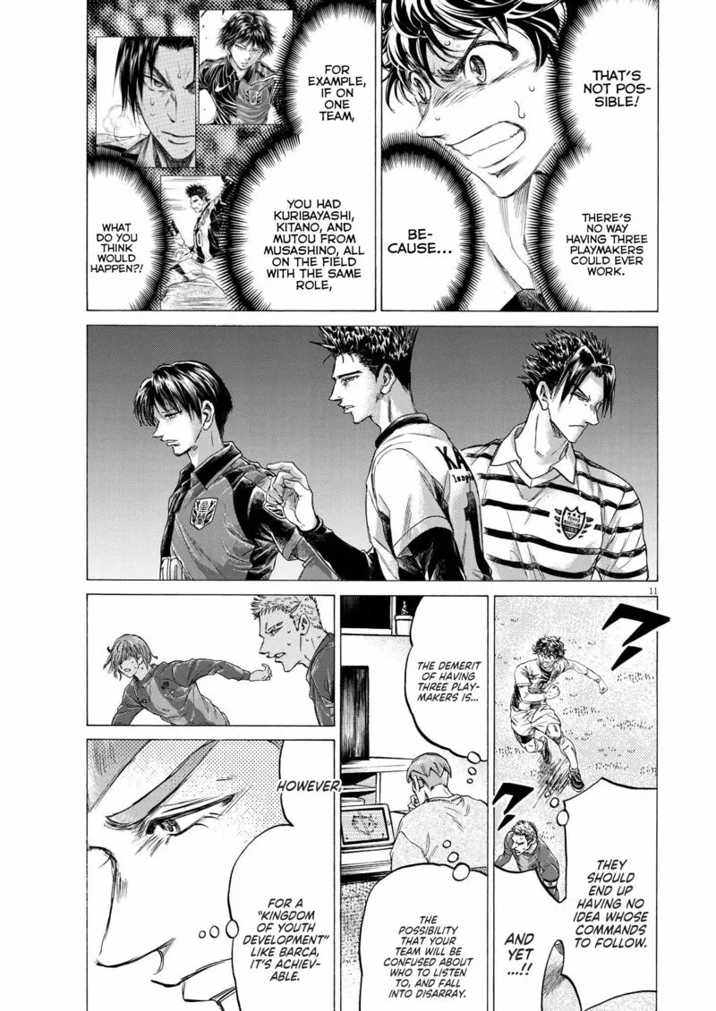 Ao Ashi Chapter 355 page 11