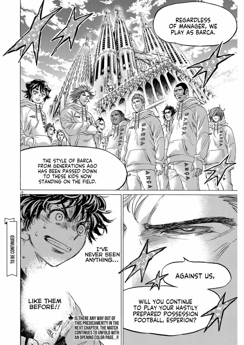 Ao Ashi Chapter 355 page 18