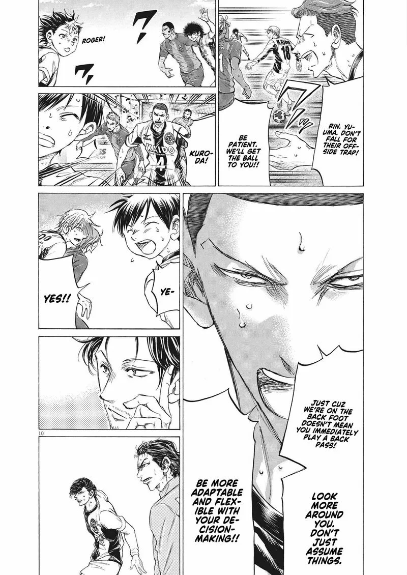 Ao Ashi Chapter 356 page 9