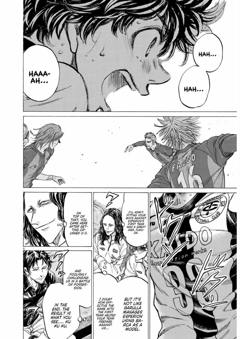 Ao Ashi Chapter 356 page 5