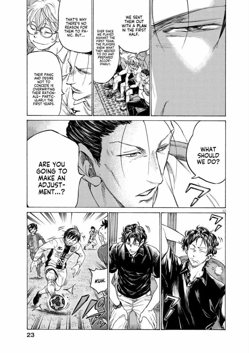 Ao Ashi Chapter 356 page 12