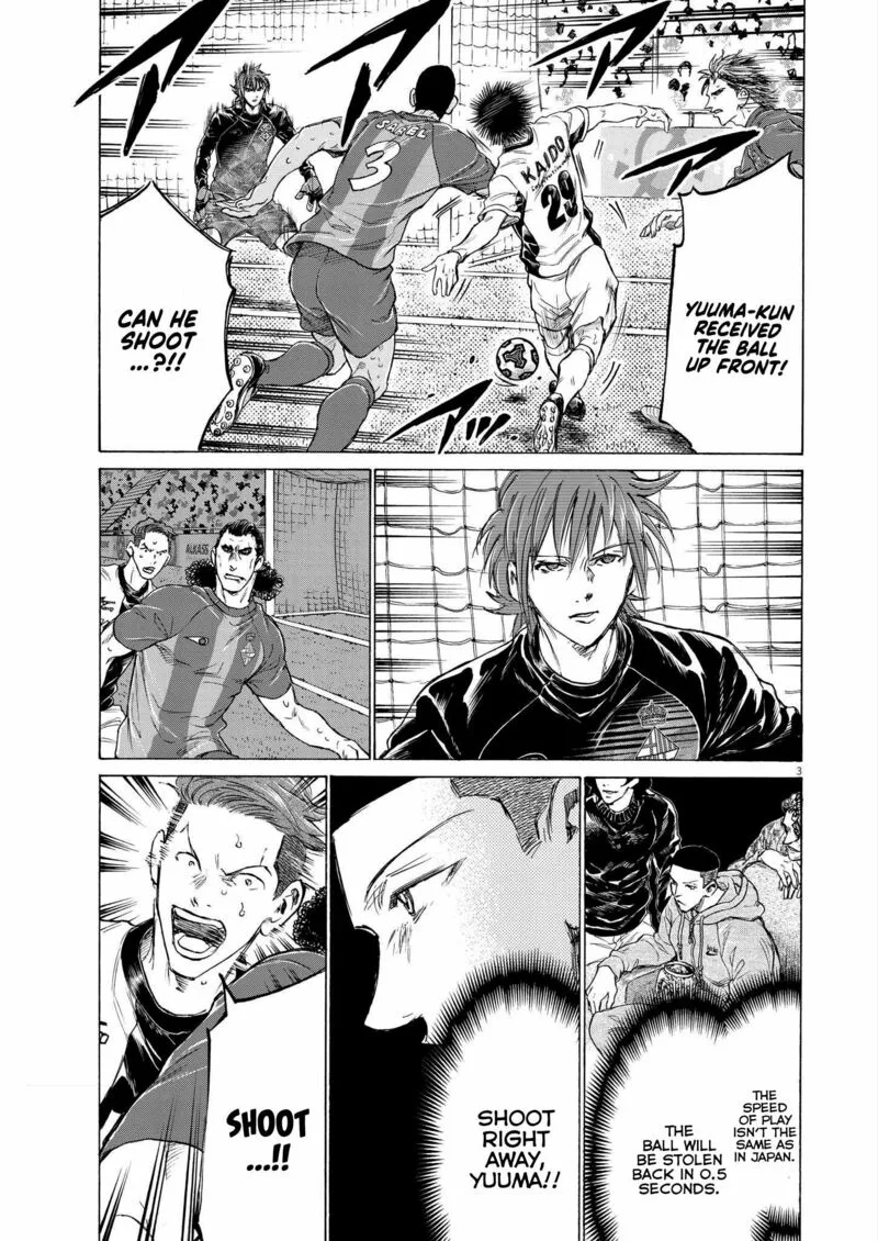 Ao Ashi Chapter 358 page 3