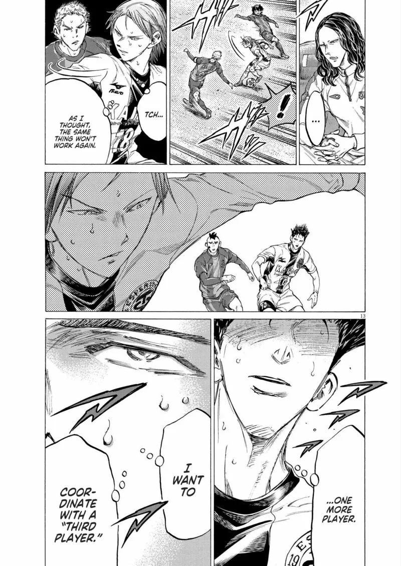Ao Ashi Chapter 358 page 13