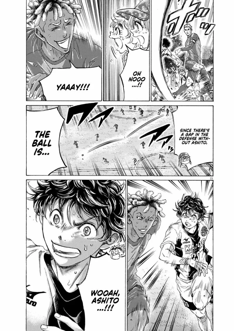 Ao Ashi Chapter 359 page 15