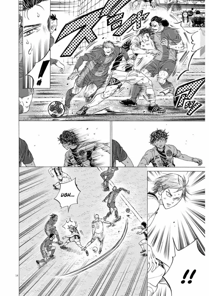 Ao Ashi Chapter 359 page 14