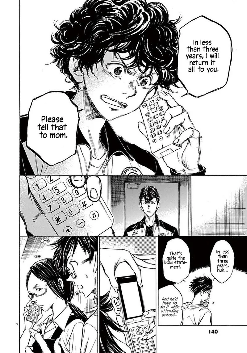 Ao Ashi Chapter 36 page 8