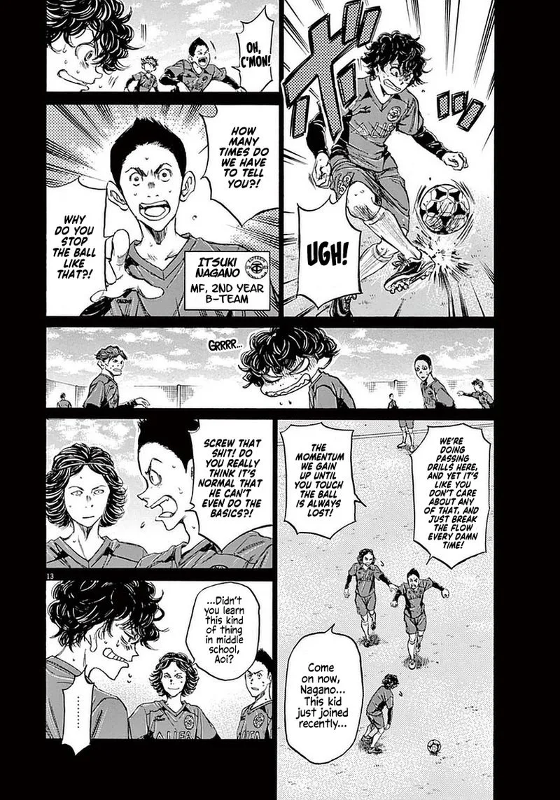 Ao Ashi Chapter 36 page 12