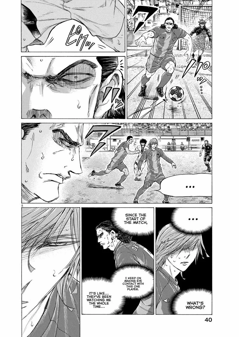 Ao Ashi Chapter 360 page 8