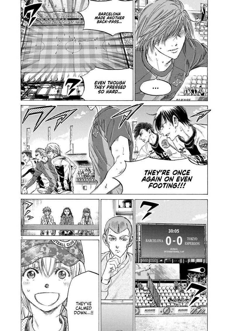 Ao Ashi Chapter 360 page 6