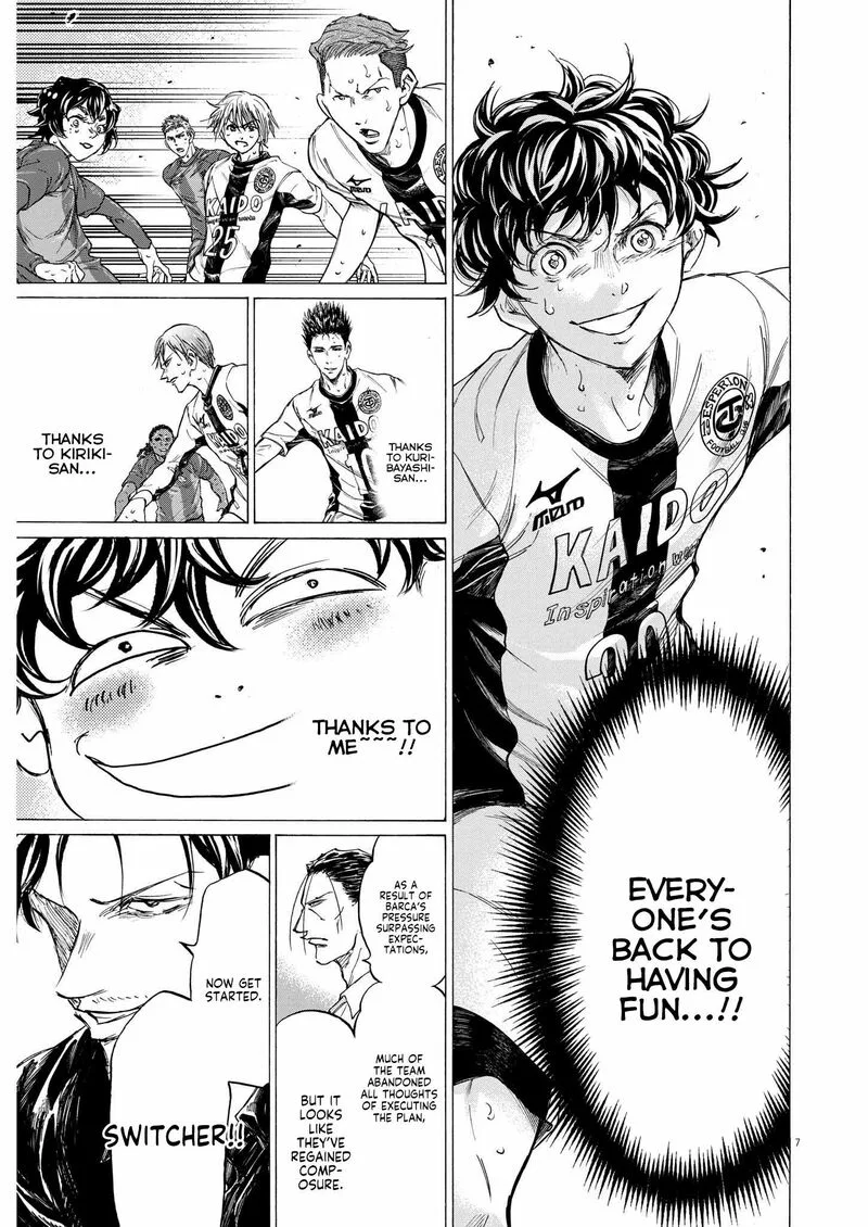 Ao Ashi Chapter 360 page 7