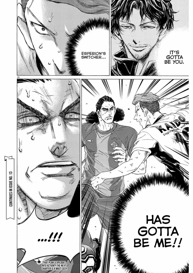 Ao Ashi Chapter 360 page 18