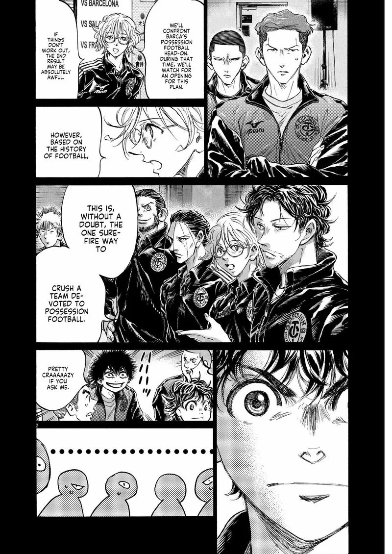 Ao Ashi Chapter 360 page 2