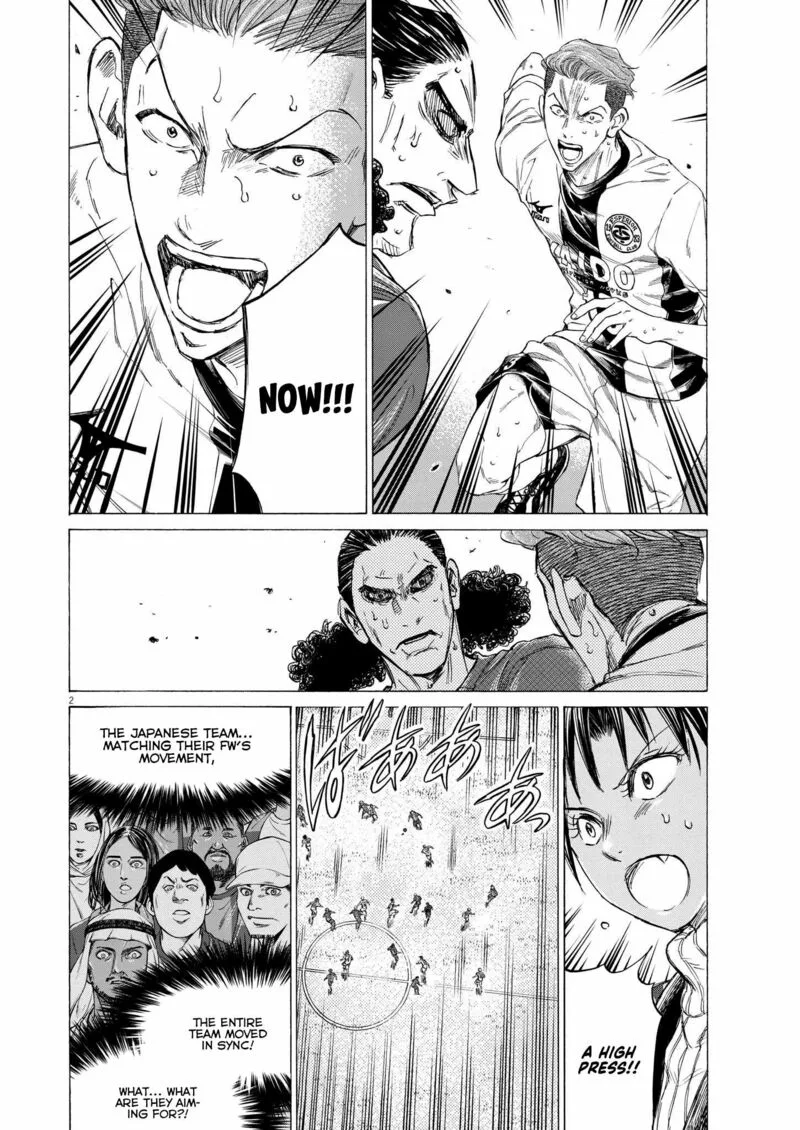 Ao Ashi Chapter 361 page 2