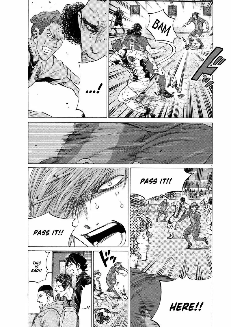 Ao Ashi Chapter 361 page 5