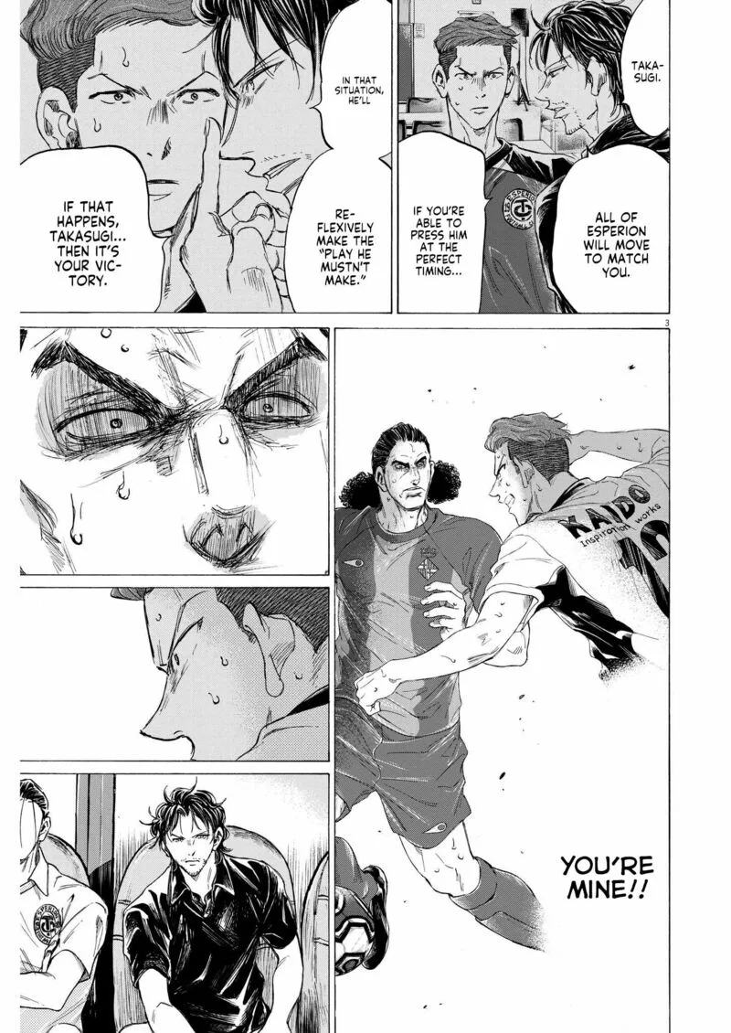 Ao Ashi Chapter 361 page 3